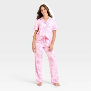 Pink Women's Pajama Set
